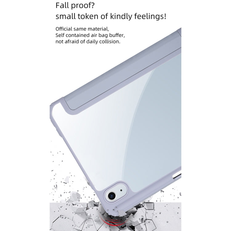 For iPad mini 6 / mini 2024 Mutural Pinyue Series Horizontal Flip Tablet Case with Holder & Pen Slot & Sleep / Wake-up Function(Black) by Mutural