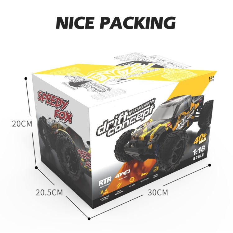 9306E 1:18 Full Scale Remote Control 4WD High Speed Car(Blue) by bashfashion