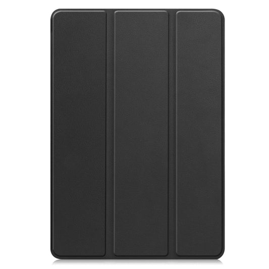 For Xiaomi Pad 7 / 7 Pro Custer Texture 3-Fold Holder Leather Smart Tablet Case(Black) by bashfashion