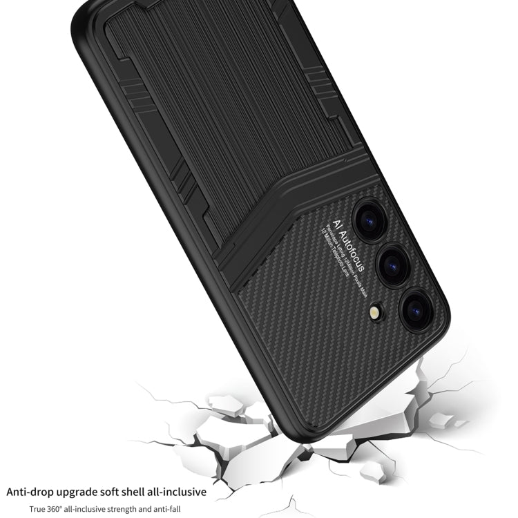 For Samsung Galaxy S24+ 5G GKK TPU + PU Full Coverage Phone Case(Alligator Texture) by GKK
