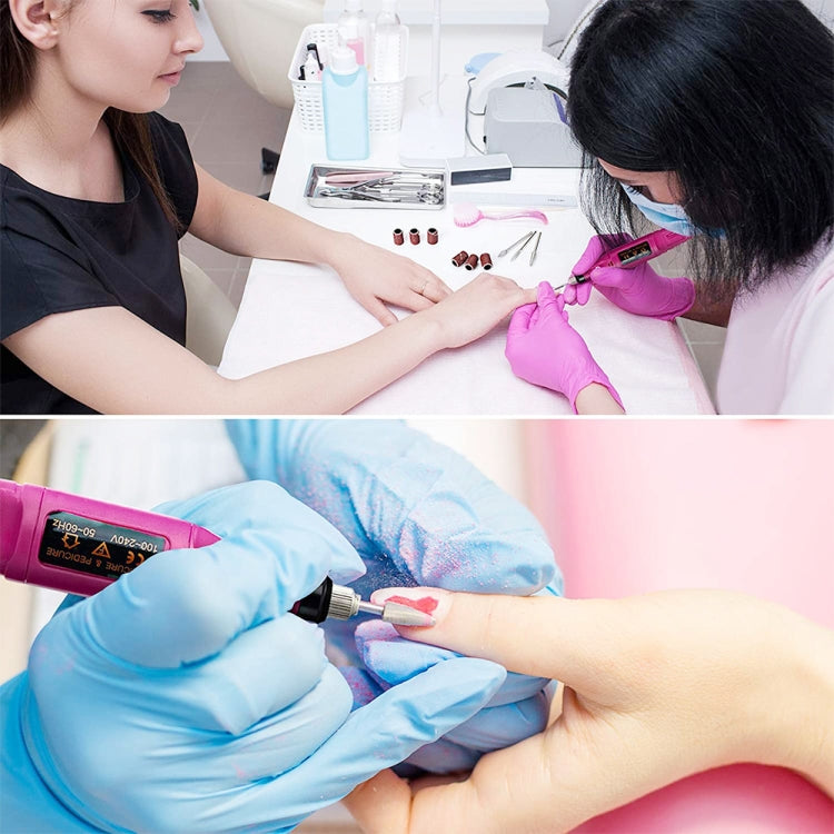 Mini Nail Machine, Variable Speed Rotary Detail Carver(Red) by bashfashion