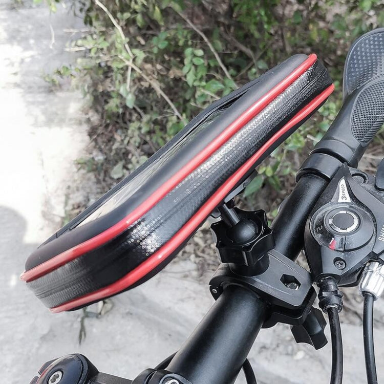 OKD Riding Mobile Phone Bag Bracket Bicycle Mobile Phone Waterproof Bracket Package XL(Upgrade) by bashfashion