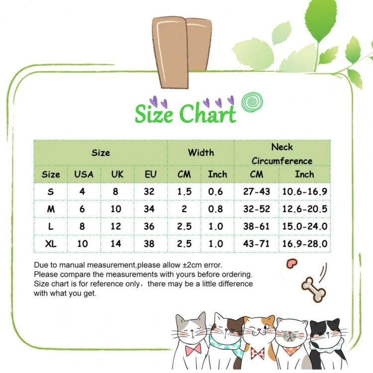 Pet Ethnic Style Polyester Cotton Print Pattern Collar, Size: M: 2.0x32-52cm(Diamond) by bashfashion