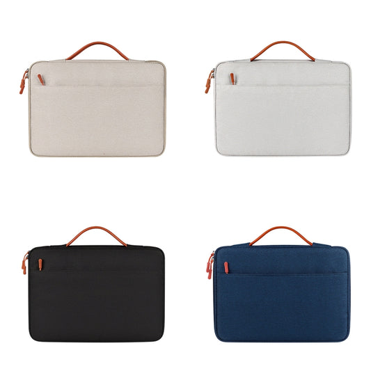 ND02S Adjustable Handle Waterproof Laptop Bag, Size: 13.3 inches(Navy Blue) by bashfashion