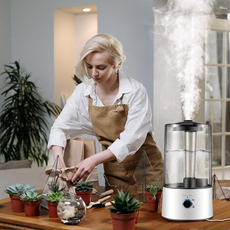 4L Reptile Humidifier Fogger Cool Mist Fog Mister with Tube for Tortoise Habita EU Plug by bashfashion