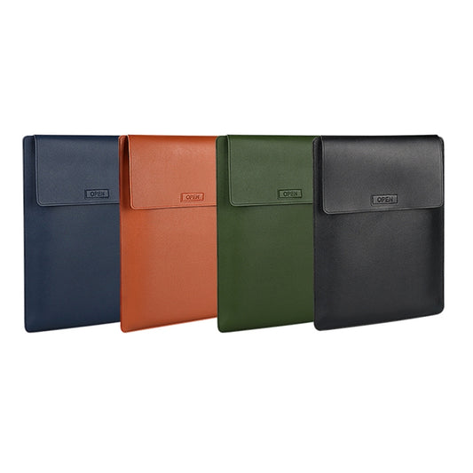 PU06 3 in 1 PU Multifunctional Laptop Bag, Size:13.3 inch(ArmyGreen) by bashfashion