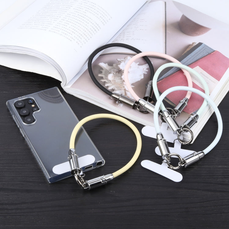 USB-C / Type-C to Type-C Data Cable Phone Anti-lost Short Lanyard, Length: 30cm(Black Silicone) by bashfashion