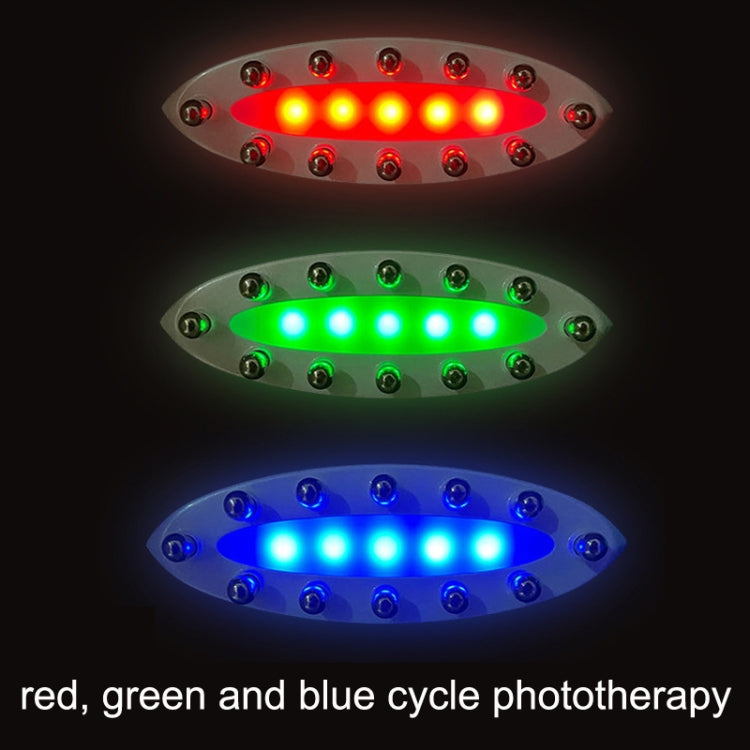 SM-2102 EMS Color Light Meridian Dredging Scraping Massager(White Silver) by bashfashion