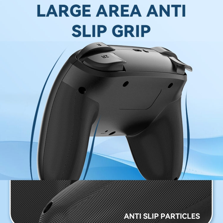 Wireless Bluetooth Gamepad With Wakeup Vibration Body Gamepad For Switch / Android / Apple / PC(Pink) by bashfashion