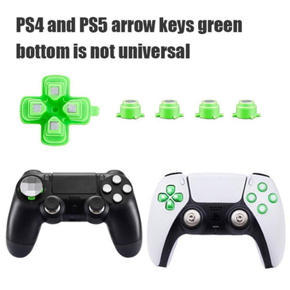 For PS4 Cross Key 3pcs /Set Gamepad Metal Buttons Mushroom Head Magnetic Base Cross Keys Accessory Set by bashfashion