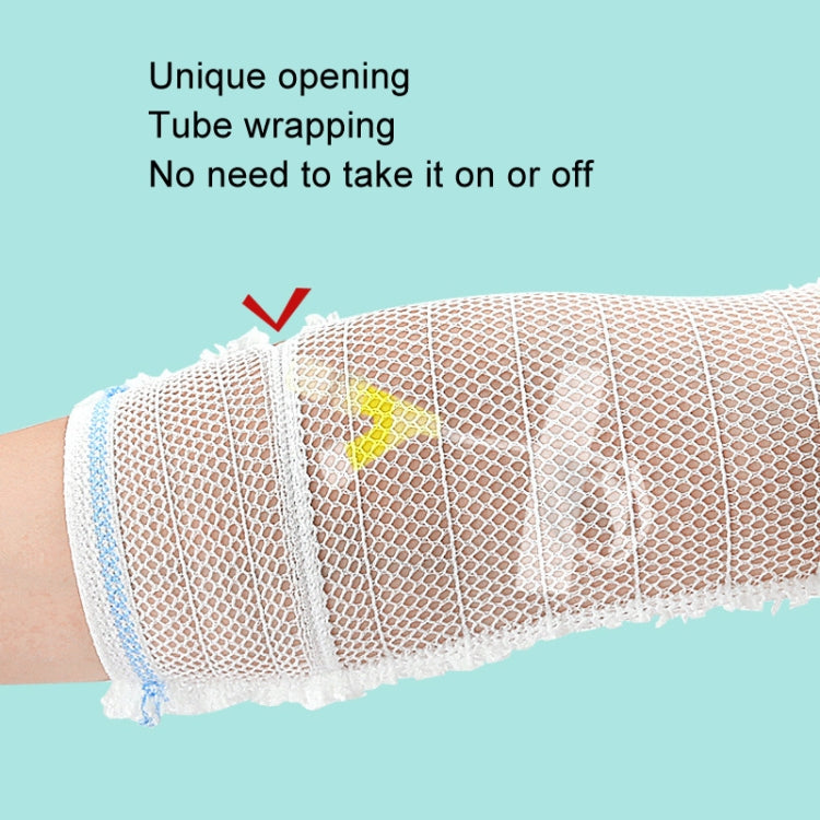 PICC Mesh Bandage Cover IOL Placement Fixation Nursing Isolation Mesh, Color: Red Edge M For 9-17.5kg by bashfashion
