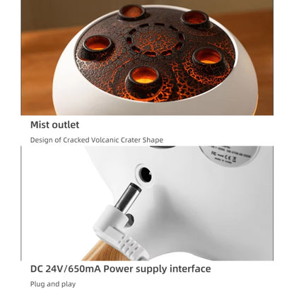 Dynamic Multi-Spray Aromatherapy Diffuser With Colorful Lights Remote Control Humidifier US Plug(V80 Spit Circle Upgrade Model) by bashfashion