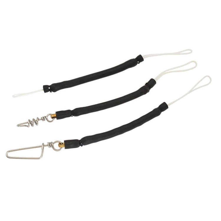 Spear Fork Force Release Shockproof Latex Tube Buffer, Style: Double-ended Dyneema Rope by bashfashion