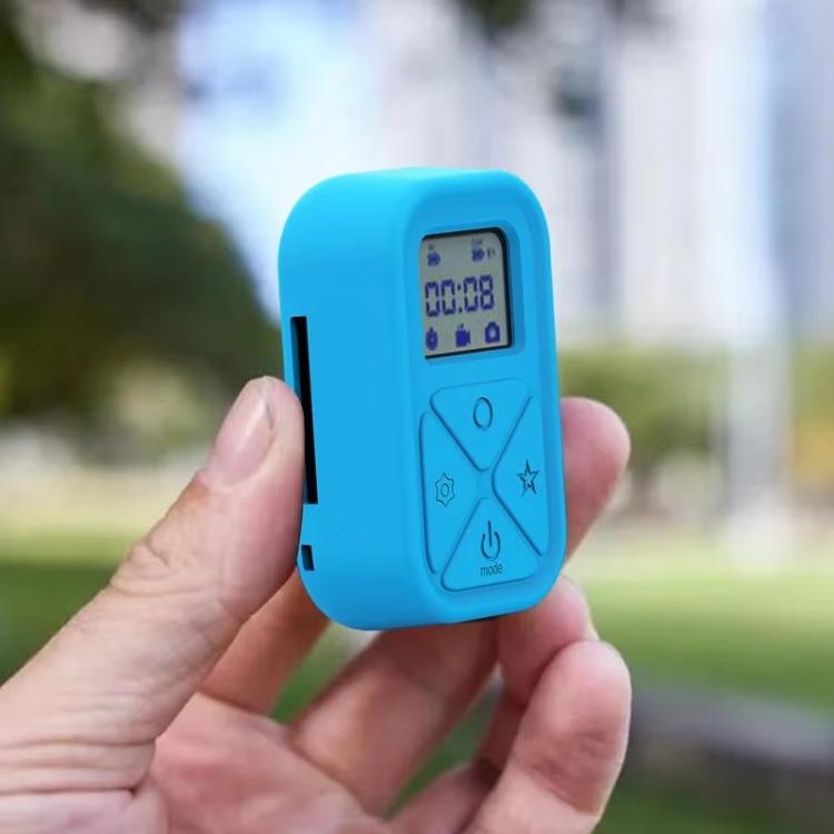 For TELESIN T10 Remote Control Silicone Protective Case Anti-scratch and Drop-proof Cover(Blue) by bashfashion