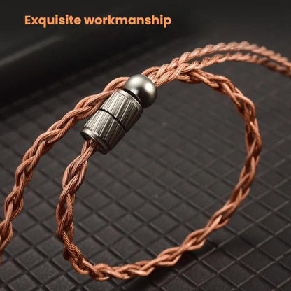 CVJ VS400 Interchangeable Audio Plug Oxygen-Free Copper Headphone Upgrade Cable, Style: Type-C 0.78mm by CVJ